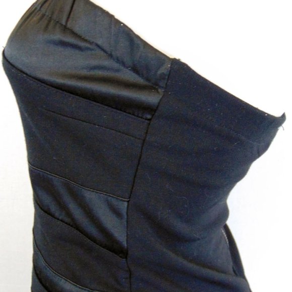 Costa Blanca Black Bodycon - Bandage Mini Dress - Picture 5 of 6